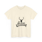 Deary Christmas Unisex Heavy Cotton Tee - Graphic Tee, Holiday T-Shirt, Festive Apparel, Winter Top, Novelty Xmas Shirt