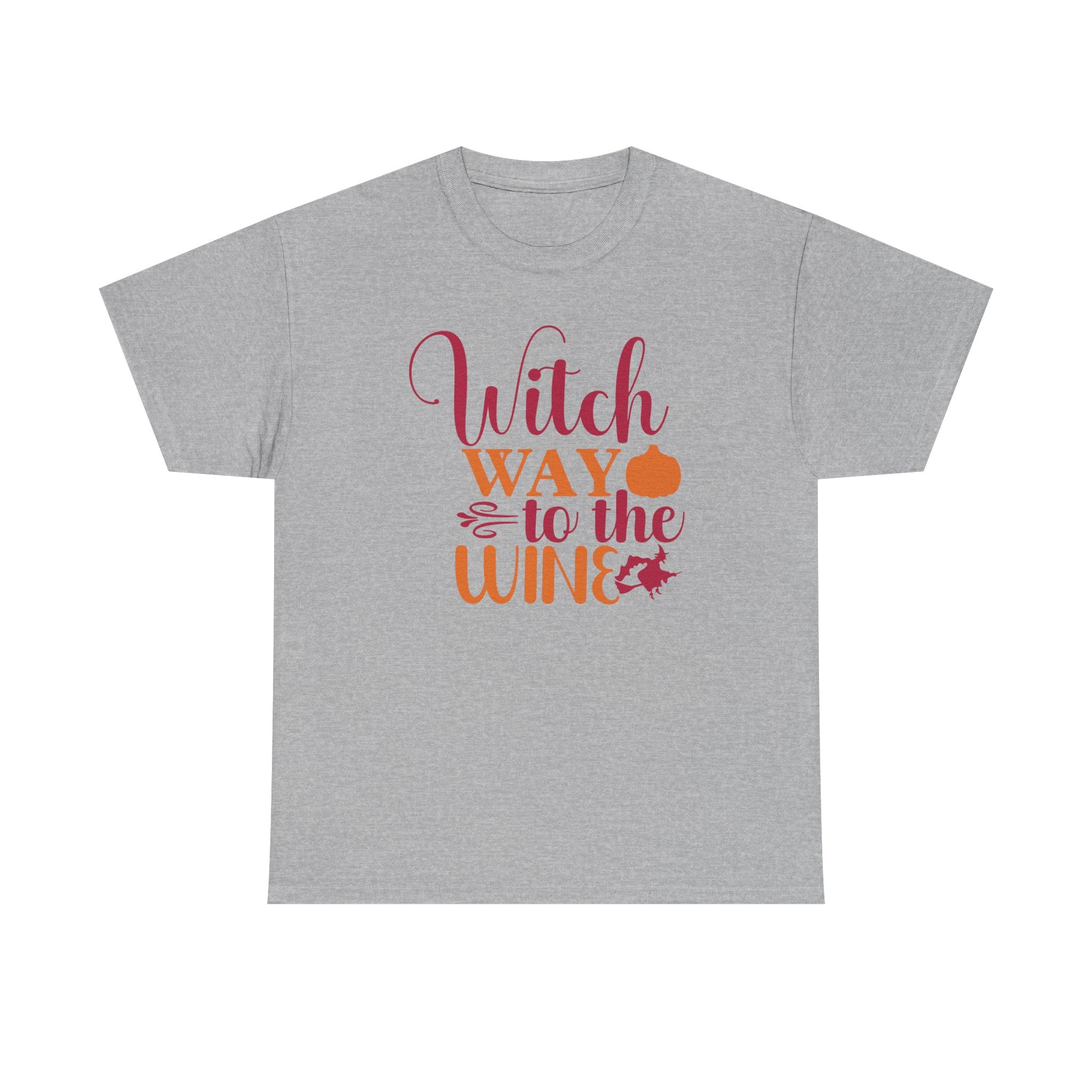 Witch Way To The Wine Halloween Tee