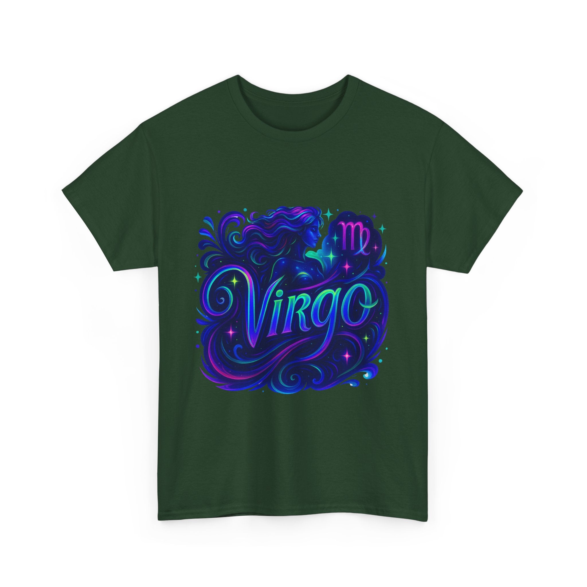 Neon Virgo Zodiac Tee
