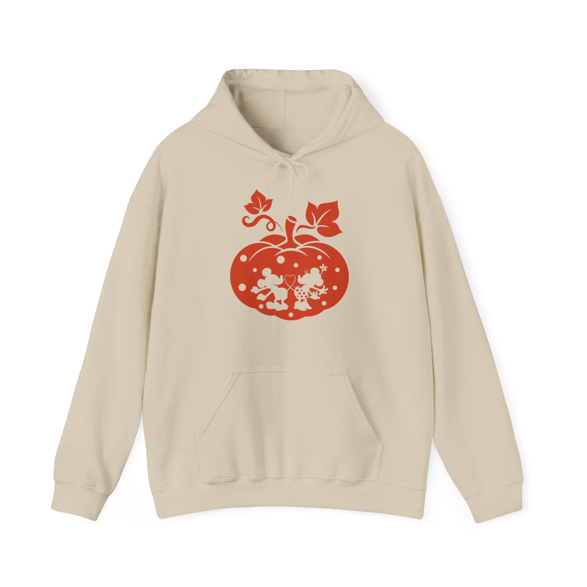 Halloween Pumpkin Carved Mickey and Minnie Hoodie