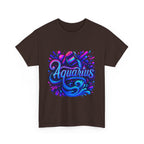 Neon Aquarius Zodiac Tee