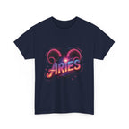 Neon Aries Zodiac Tee