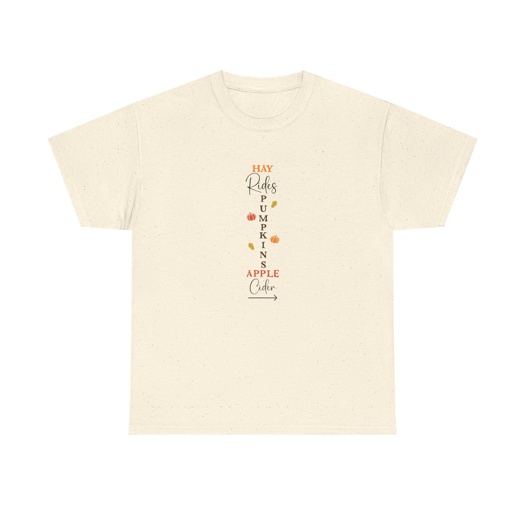 Hay Rides Pumpkins T-Shirt