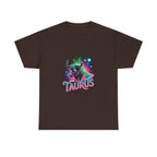 Neon Taurus Zodiac Tee