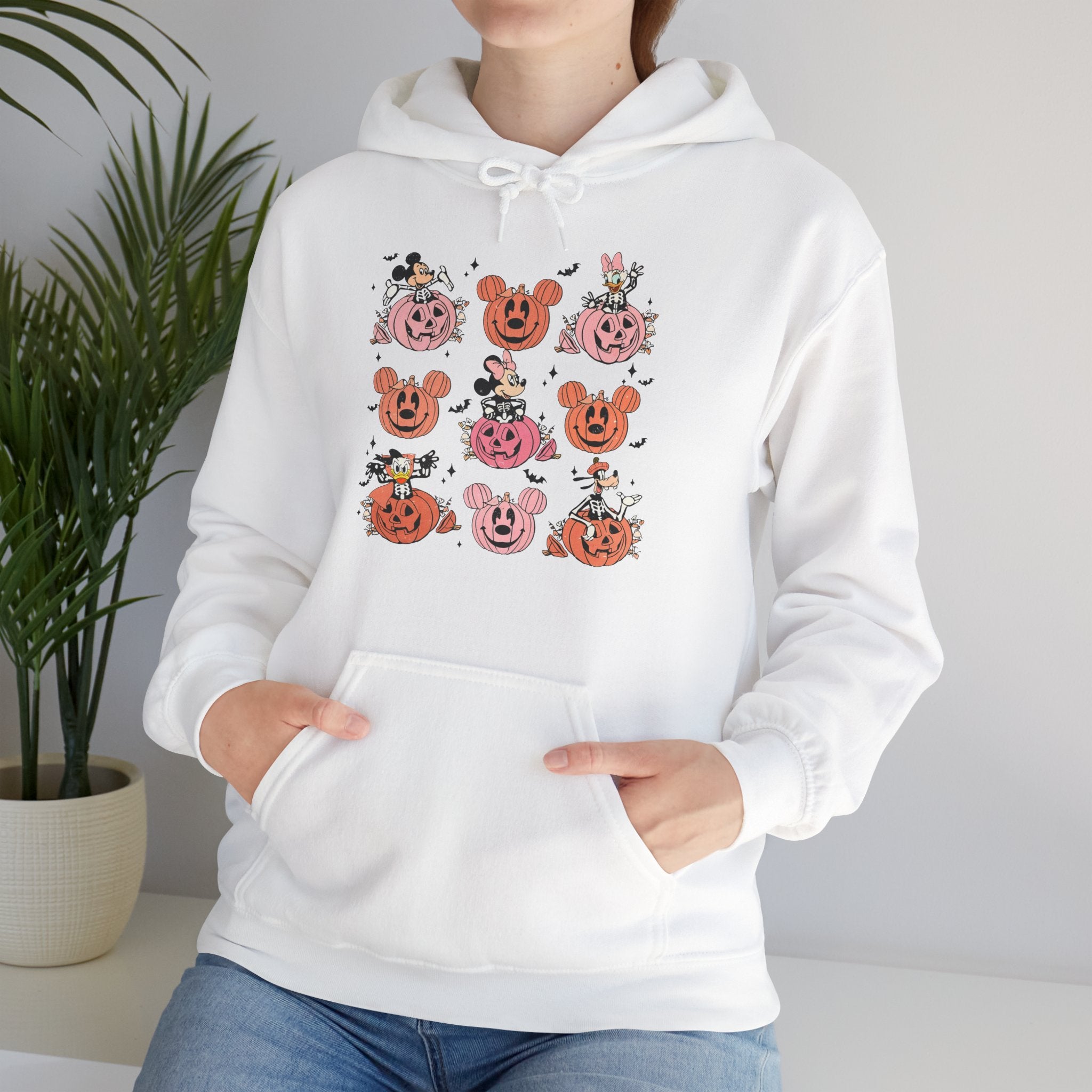 Disney Halloween Hoodie - Mickey & Minnie Pumpkins