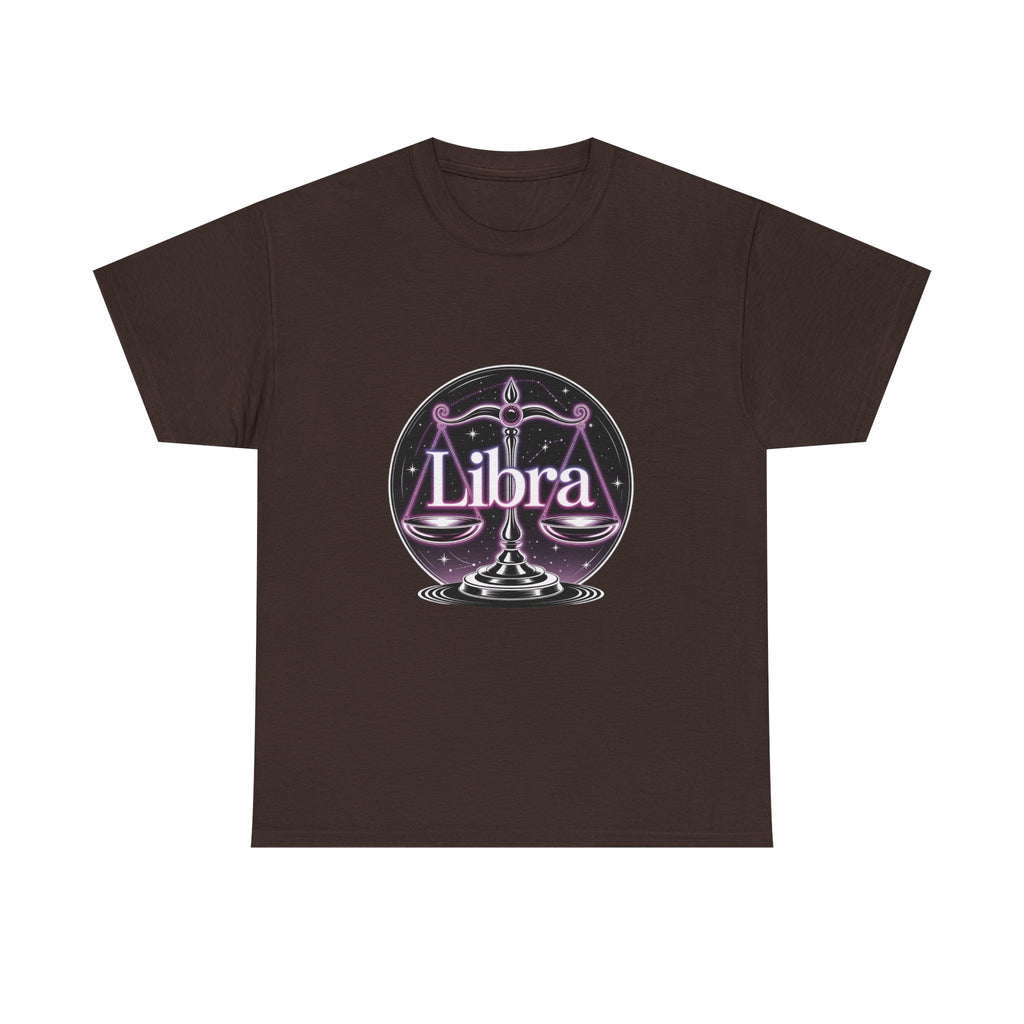Neon Libra Zodiac Tee