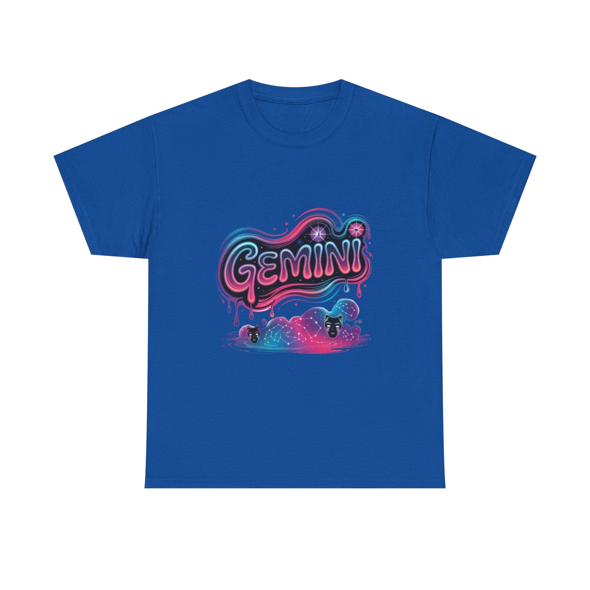 Neon Gemini Zodiac Tee