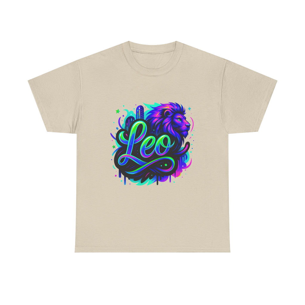 Neon Leo Zodiac Tee