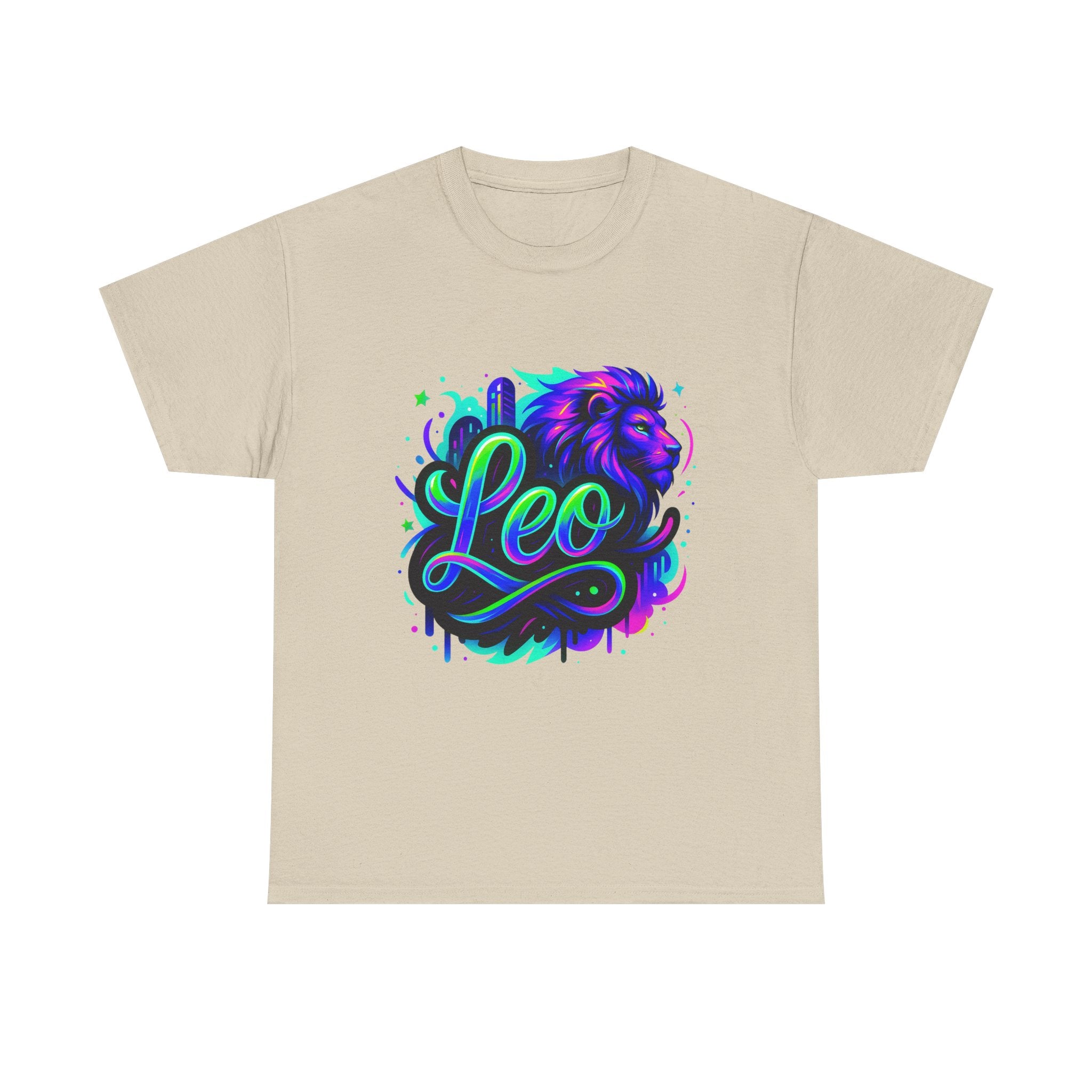 Neon Leo Zodiac Tee