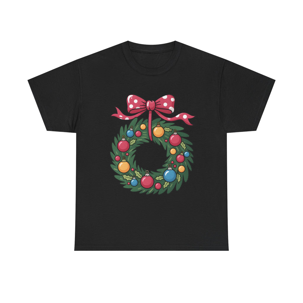 Christmas Wreath graphic Tee