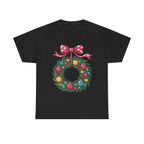 Christmas Wreath graphic Tee