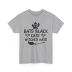 Bats Black Cats Witch Hats Tee