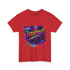 Neon Taurus Zodiac Tee