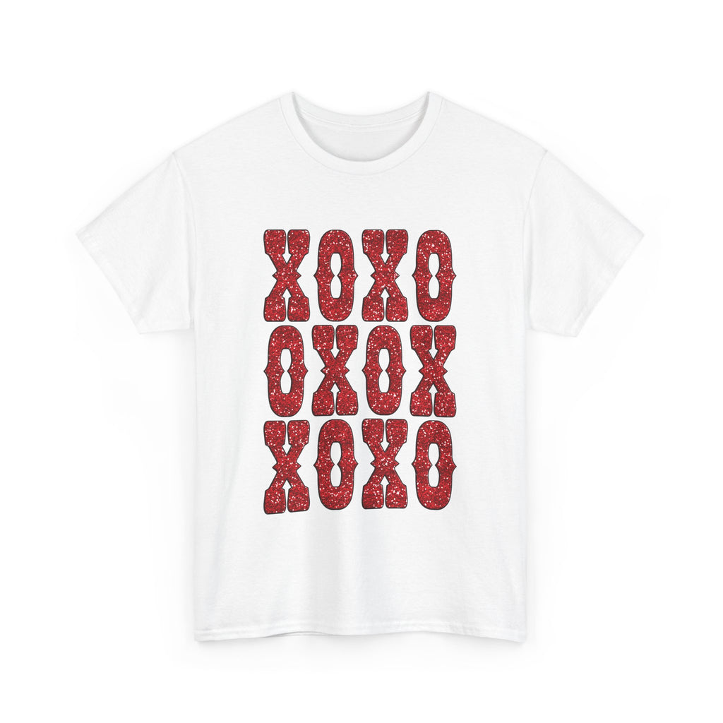 Hugs & Kisses Tee, Graphic T-Shirt, Love Shirt, Valentine's Day Gift, Couples Shirt, Unisex Tee