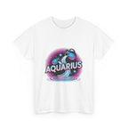 Neon Aquarius Zodiac Tee