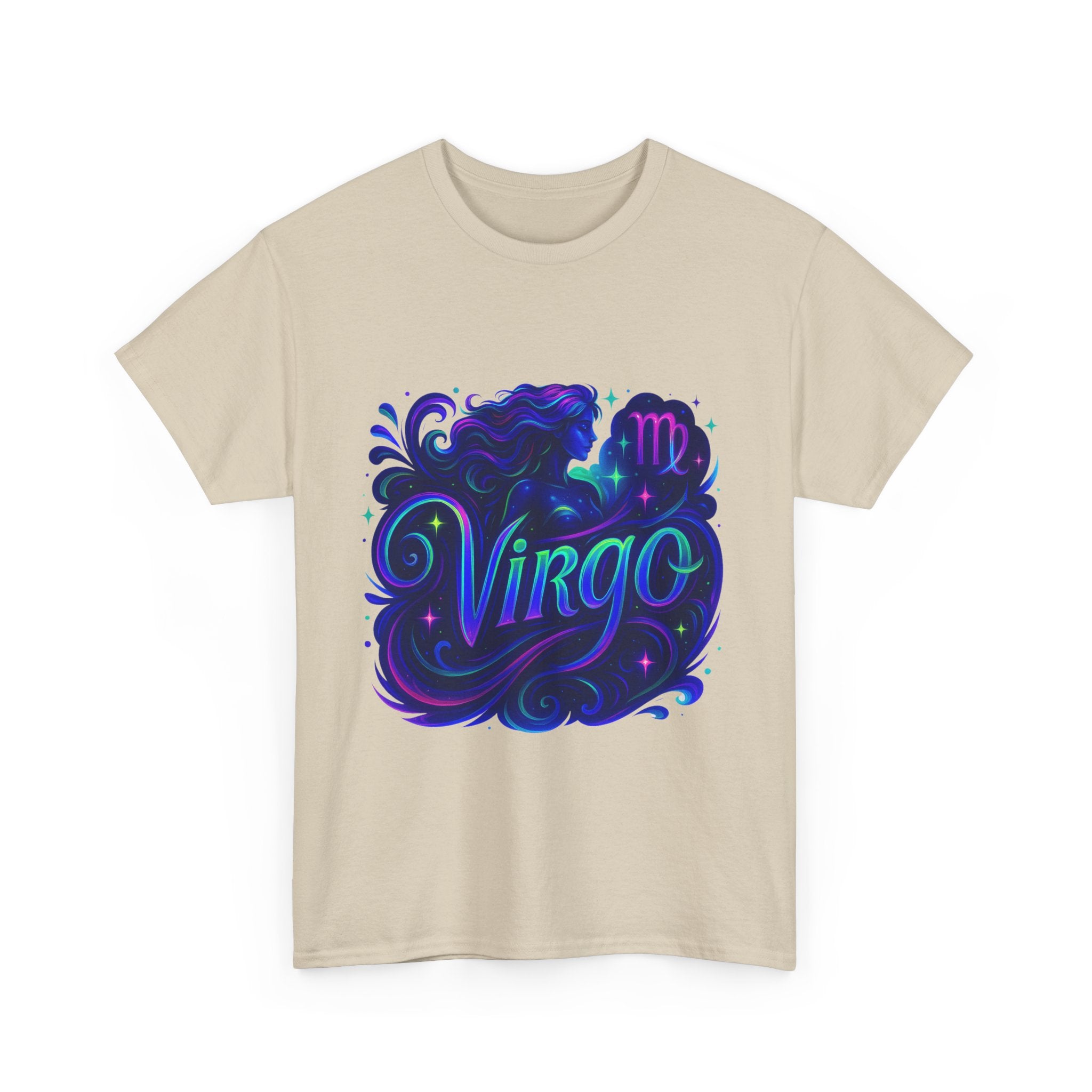 Neon Virgo Zodiac Tee