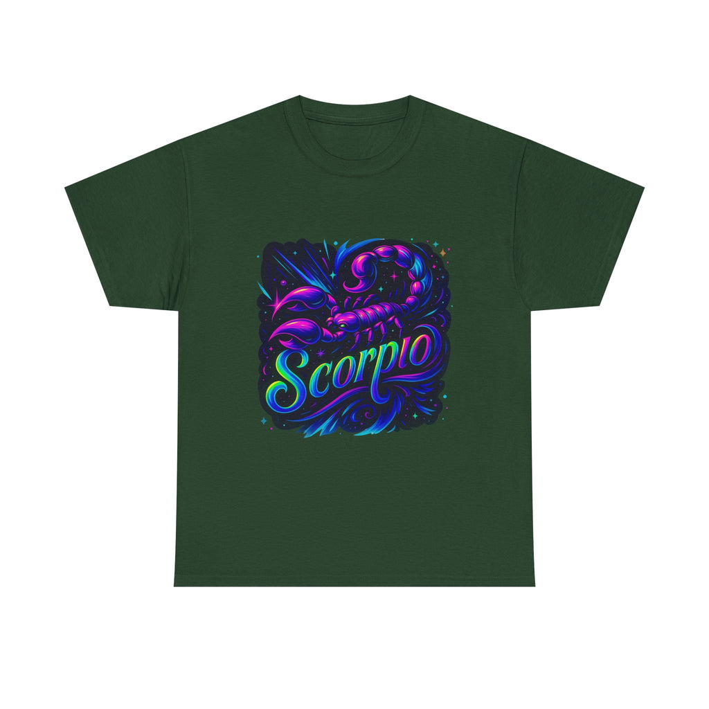 Neon Scorpio Zodiac Tee
