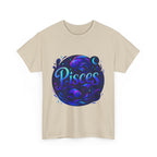 Neon Pisces Zodiac Tee