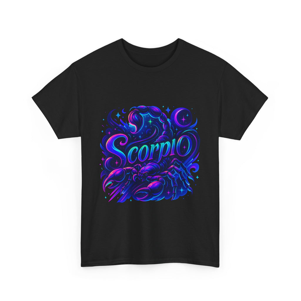 Neon Scorpio Zodiac Tee