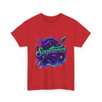 Neon Sagittarius Zodiac Tee
