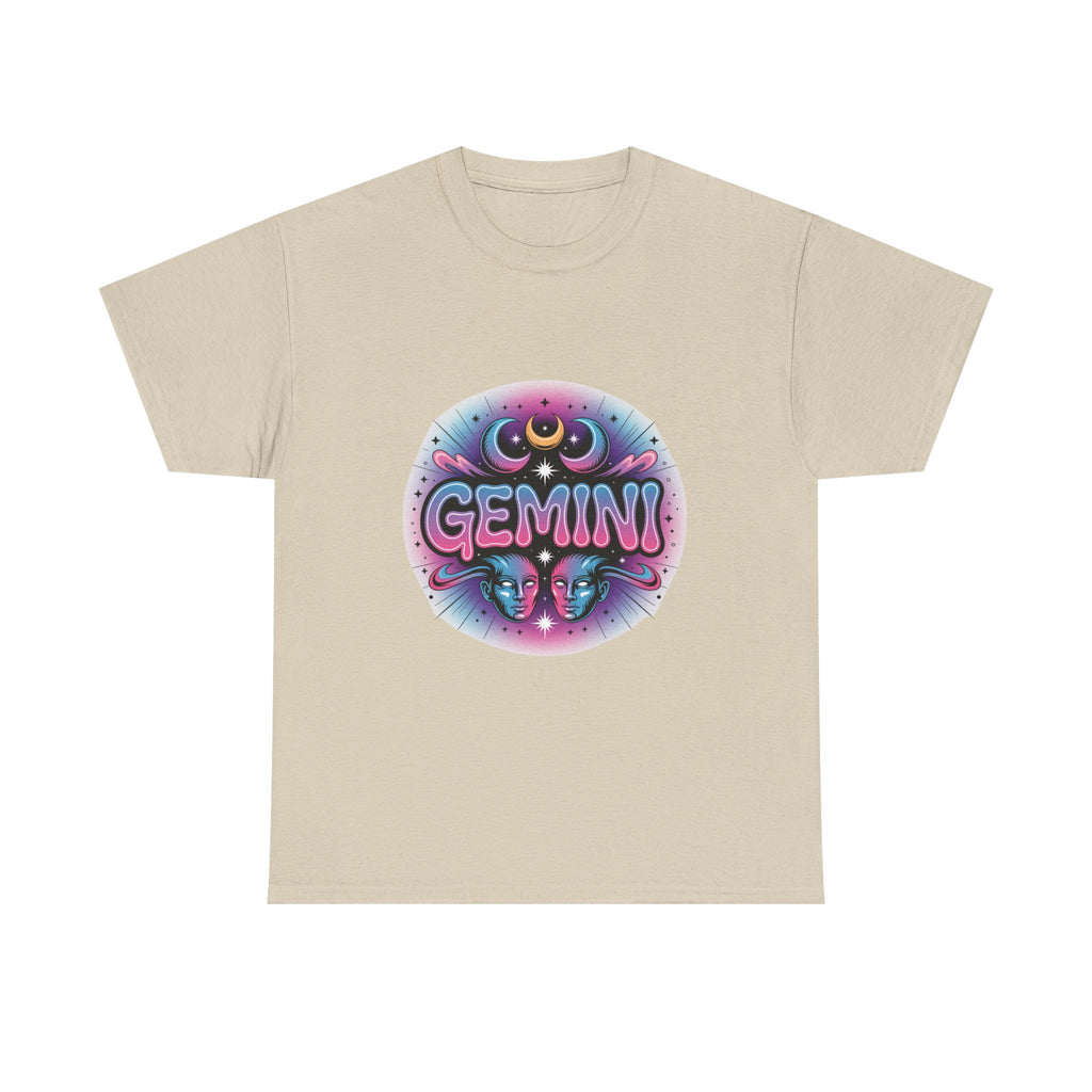 Neon Gemini Zodiac Tee