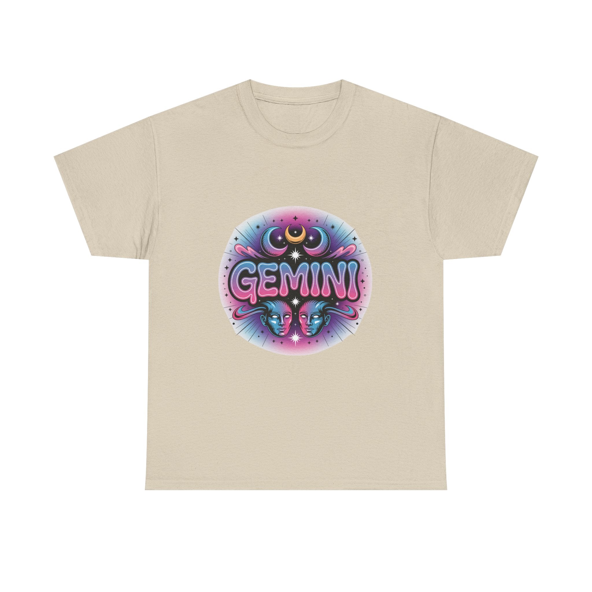 Neon Gemini Zodiac Tee