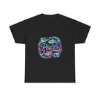 Neon Pisces Zodiac Tee