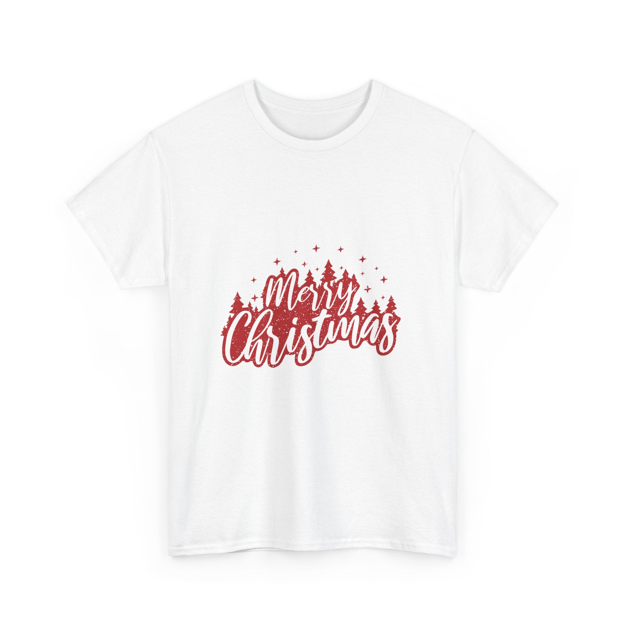 Starry Red Christmas Graphic Tee