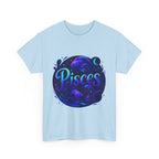 Neon Pisces Zodiac Tee