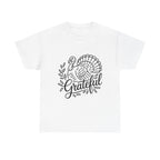 grateful, thanks giving graphic Tee