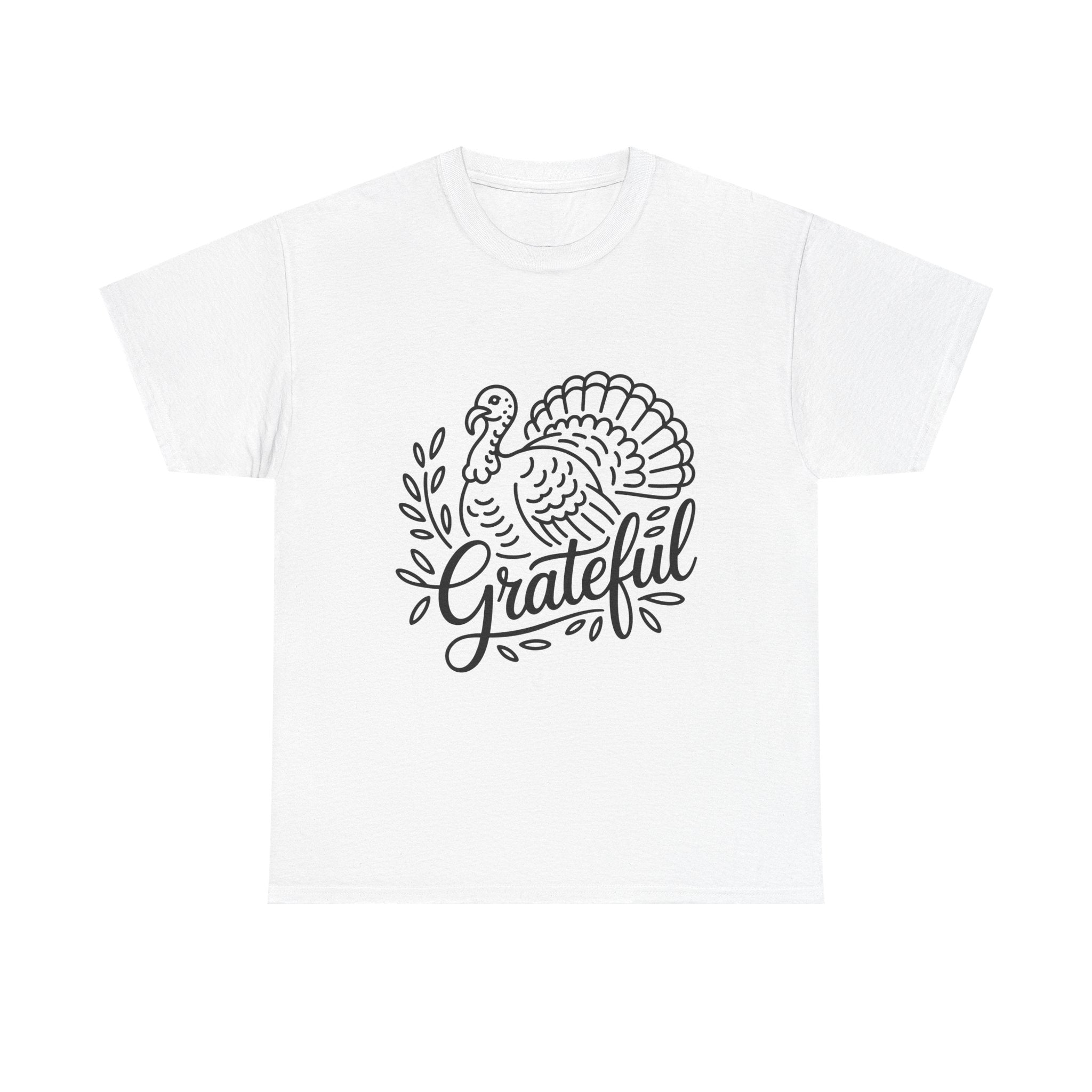 grateful, thanks giving graphic Tee