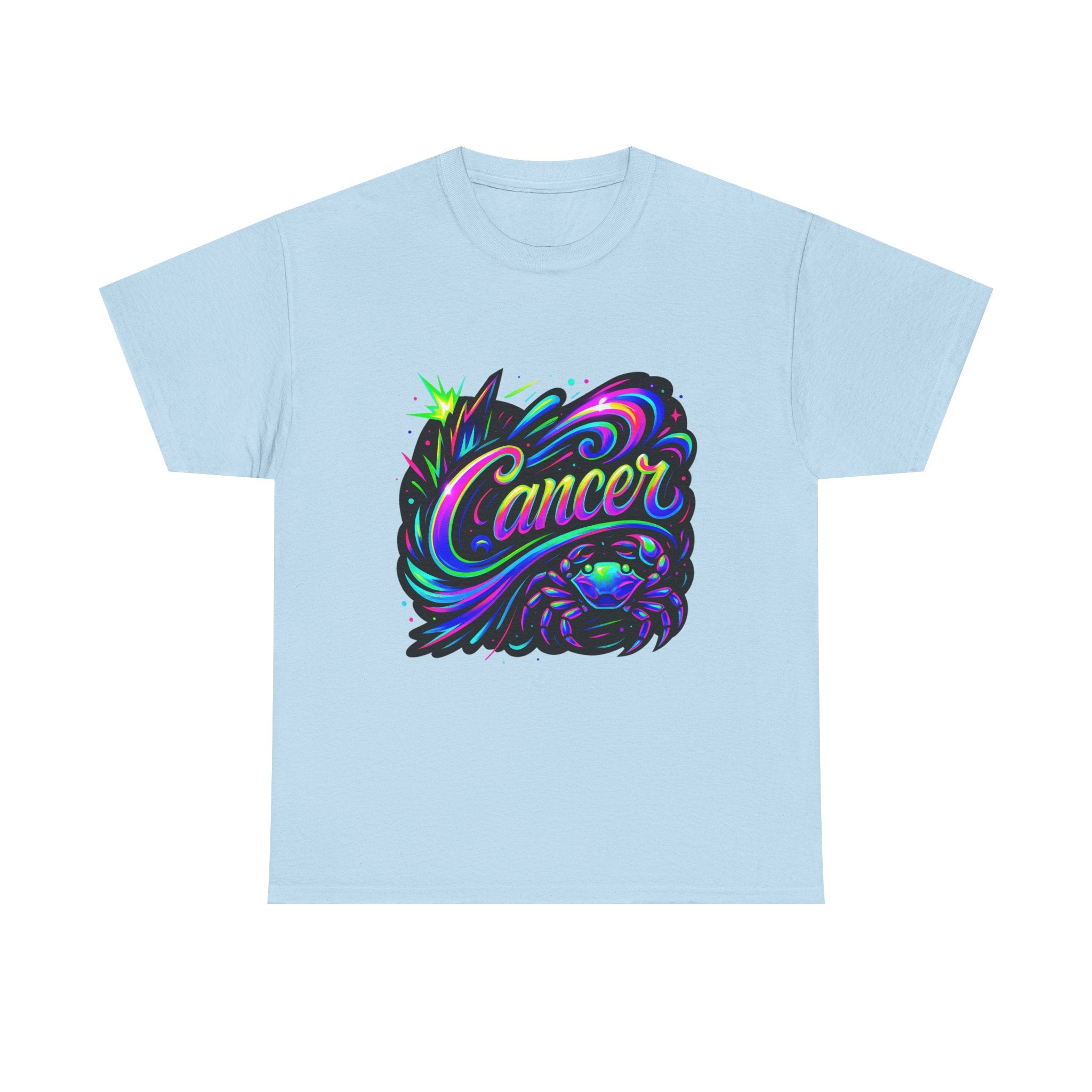Neon Cancer Zodiac Tee