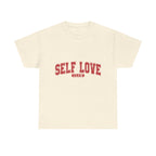 Self Love Club Graphic Unisex Tee, Positive Affirmation Shirt, Self Care Gift, Inspirational T-Shirt, Empowerment Tee, Mental Health