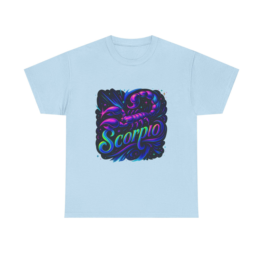 Neon Scorpio Zodiac Tee