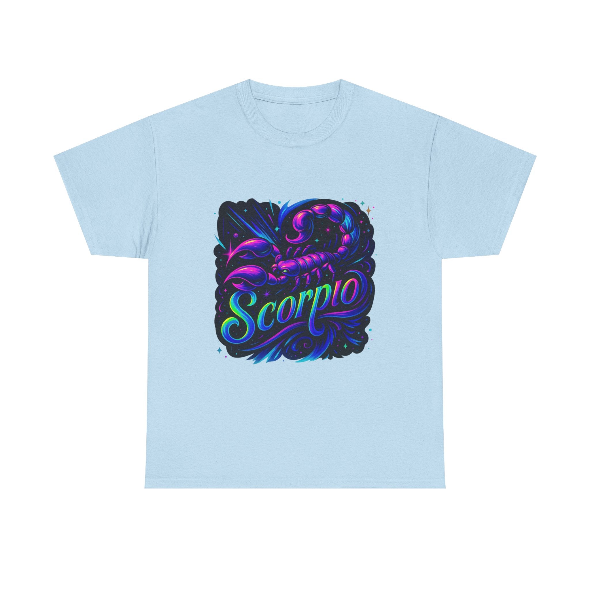 Neon Scorpio Zodiac Tee