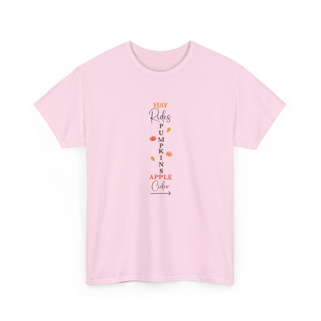 Hay Rides Pumpkins T-Shirt
