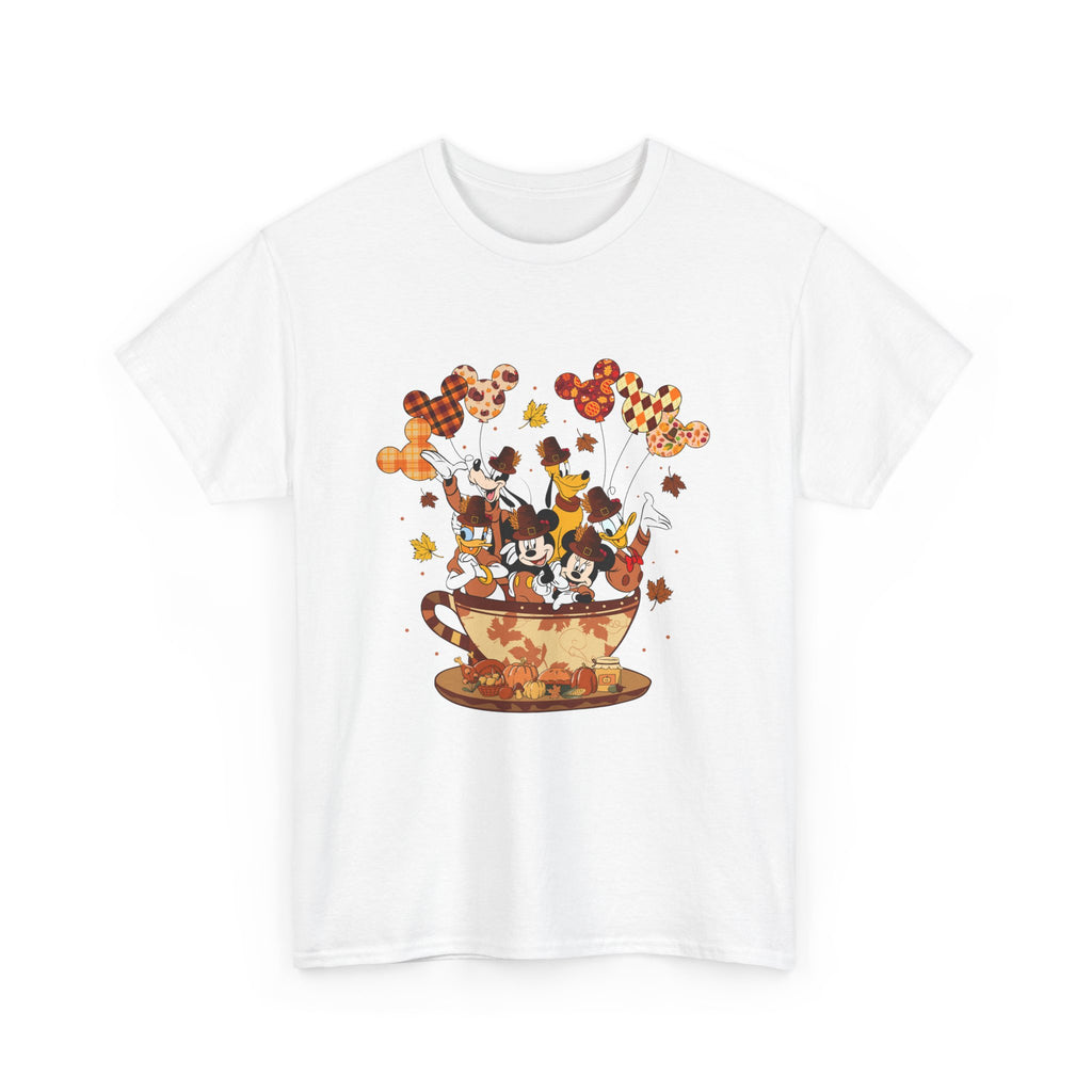Mickey & Friends Thanksgiving Cup Graphic Tee