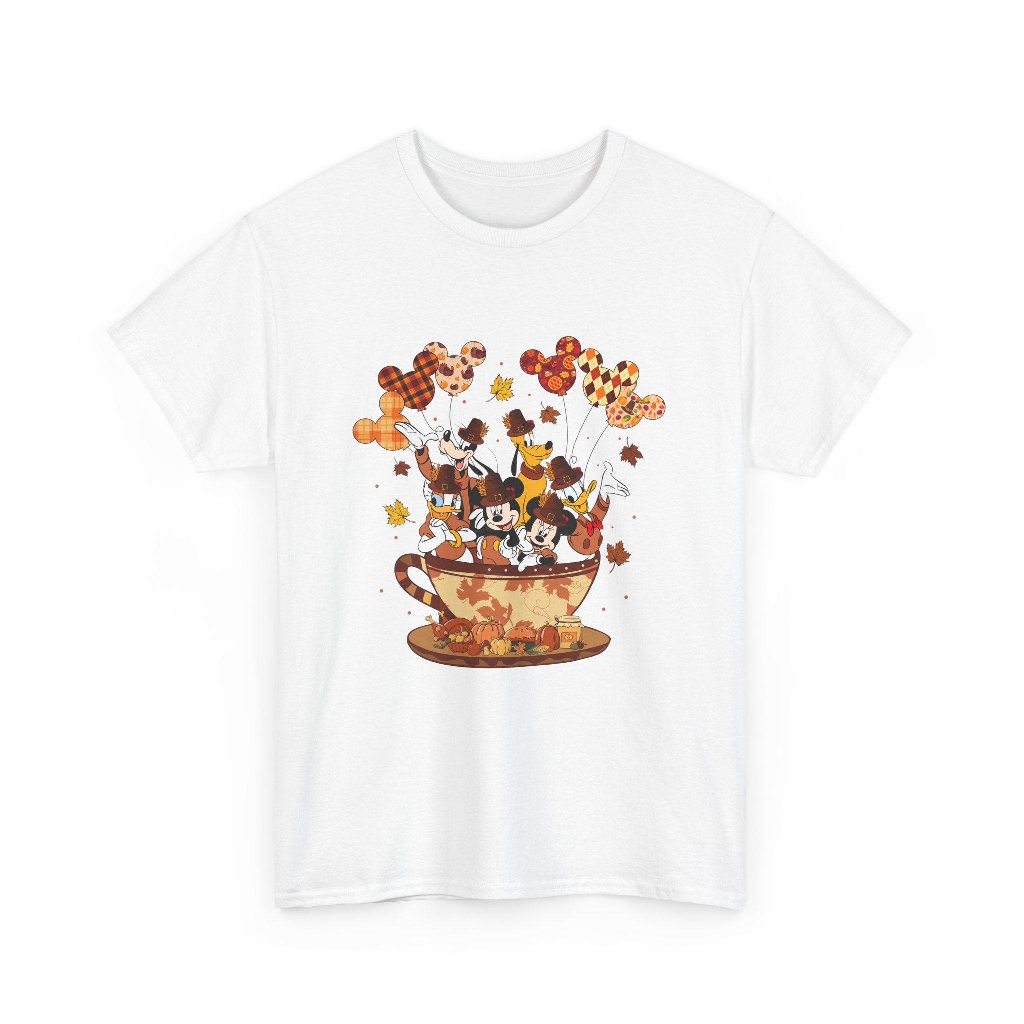 Mickey & Friends Thanksgiving Cup Graphic Tee