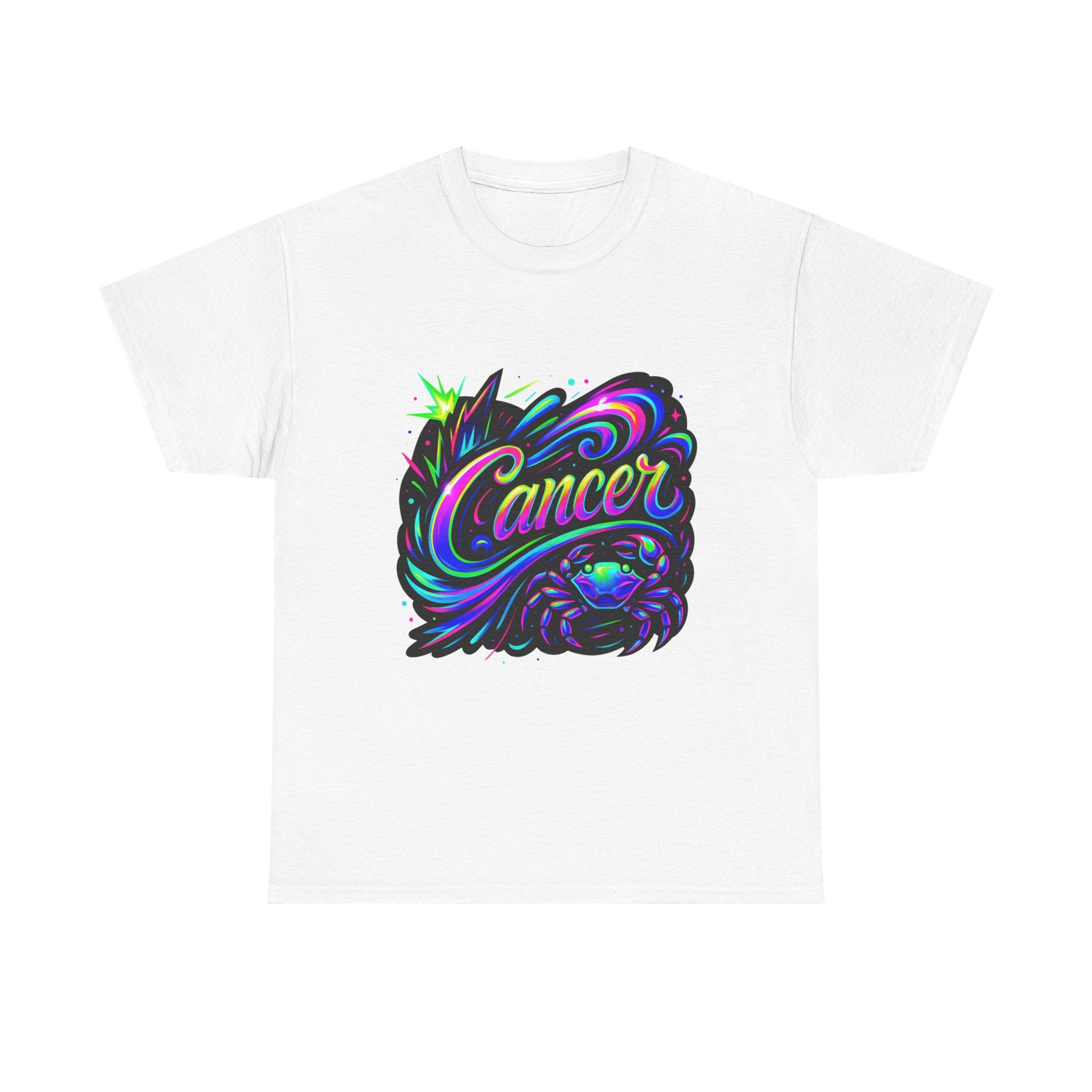 Neon Cancer Zodiac Tee