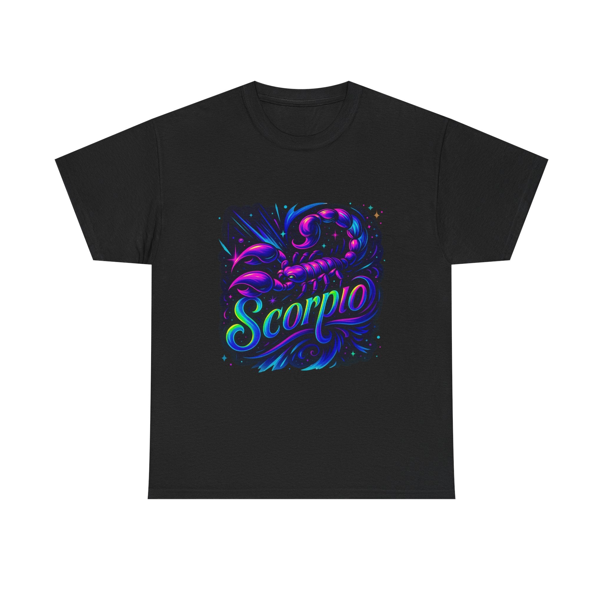 Neon Scorpio Zodiac Tee