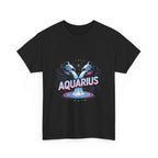 Neon Aquarius Zodiac Tee