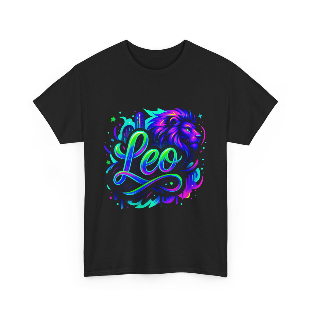 Neon Leo Zodiac Tee