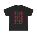 Hugs & Kisses Tee, Graphic T-Shirt, Love Shirt, Valentine's Day Gift, Couples Shirt, Unisex Tee