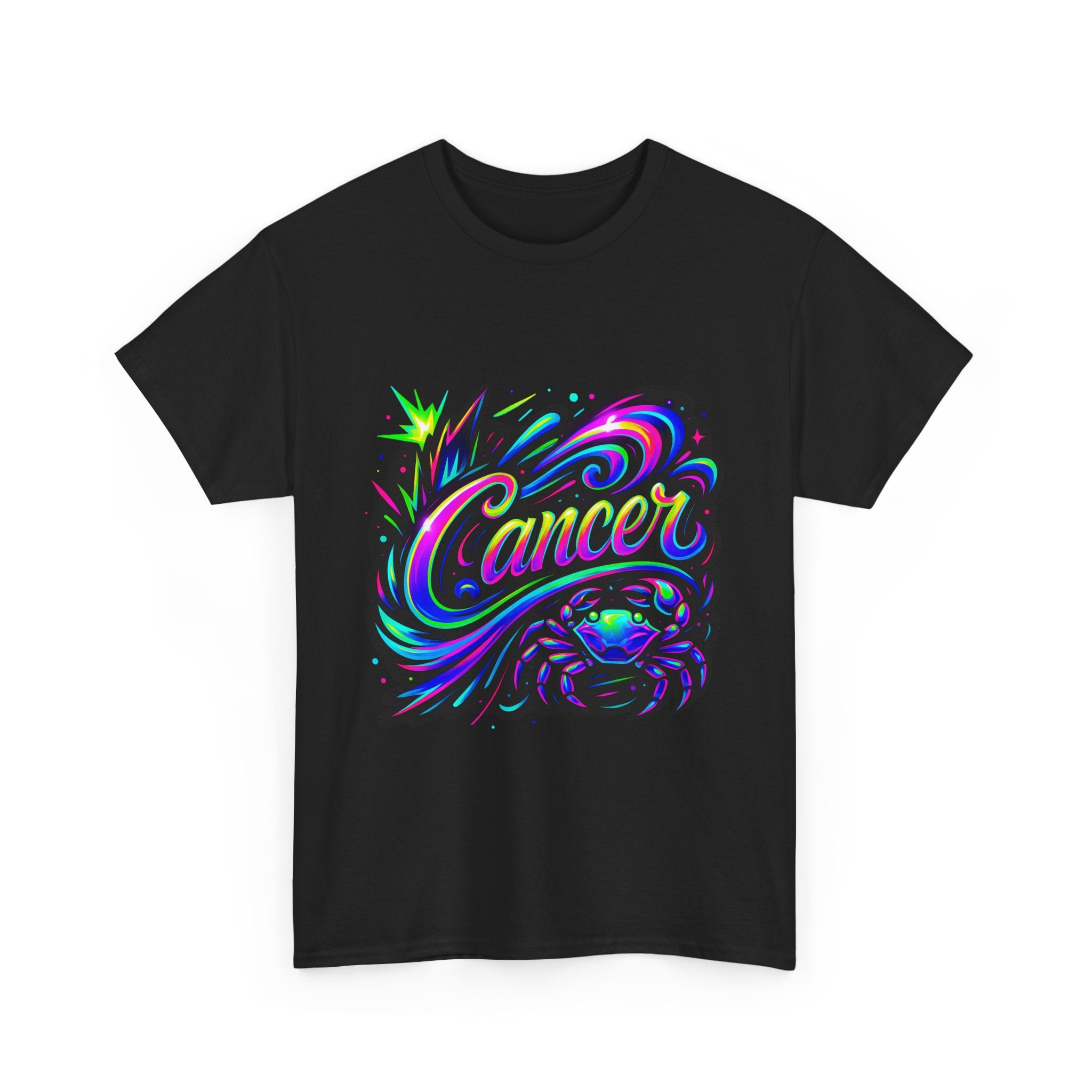 Neon Cancer Zodiac Tee