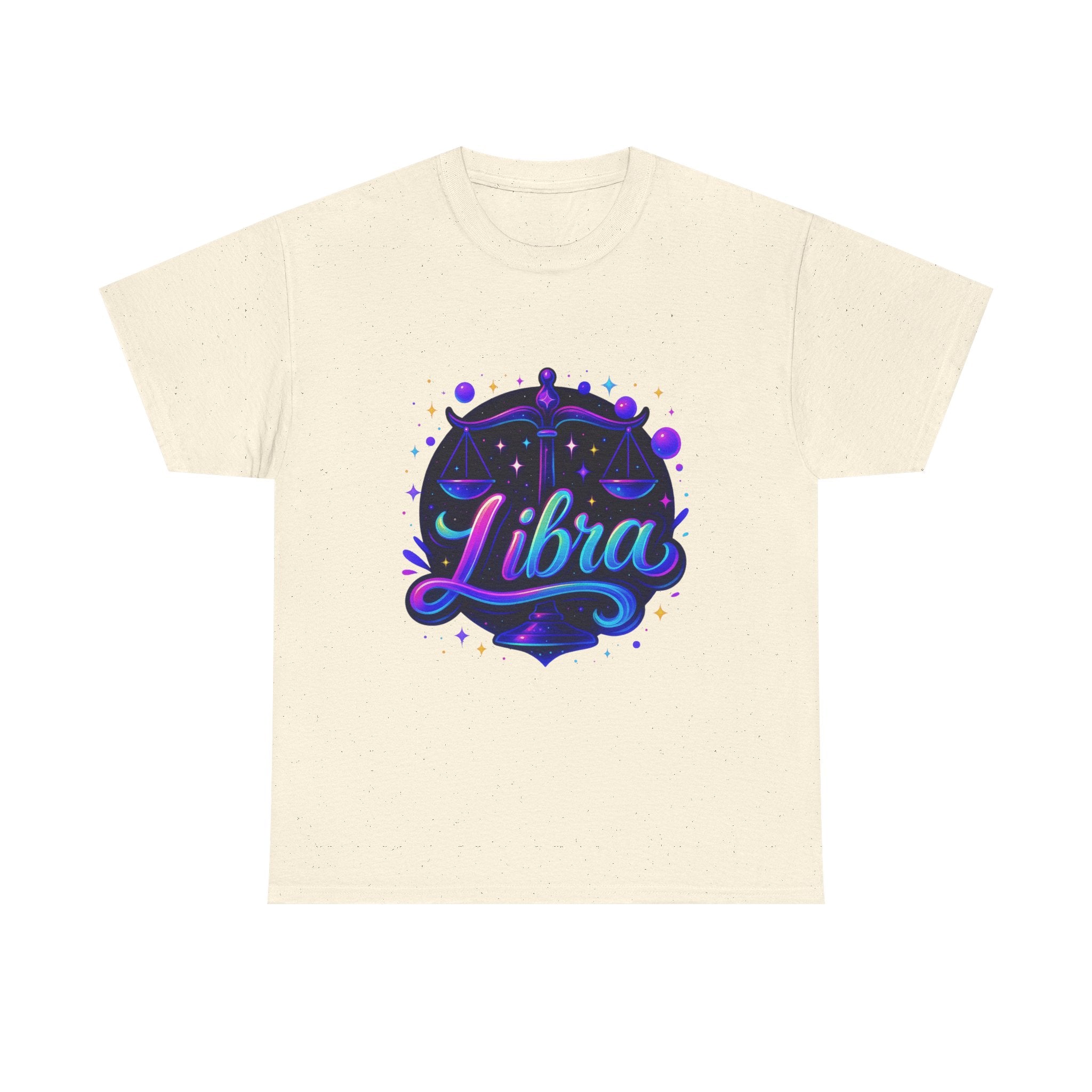 Neon Libra Zodiac Tee