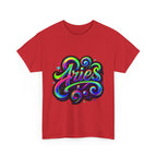 Neon Aries Zodiac Tee
