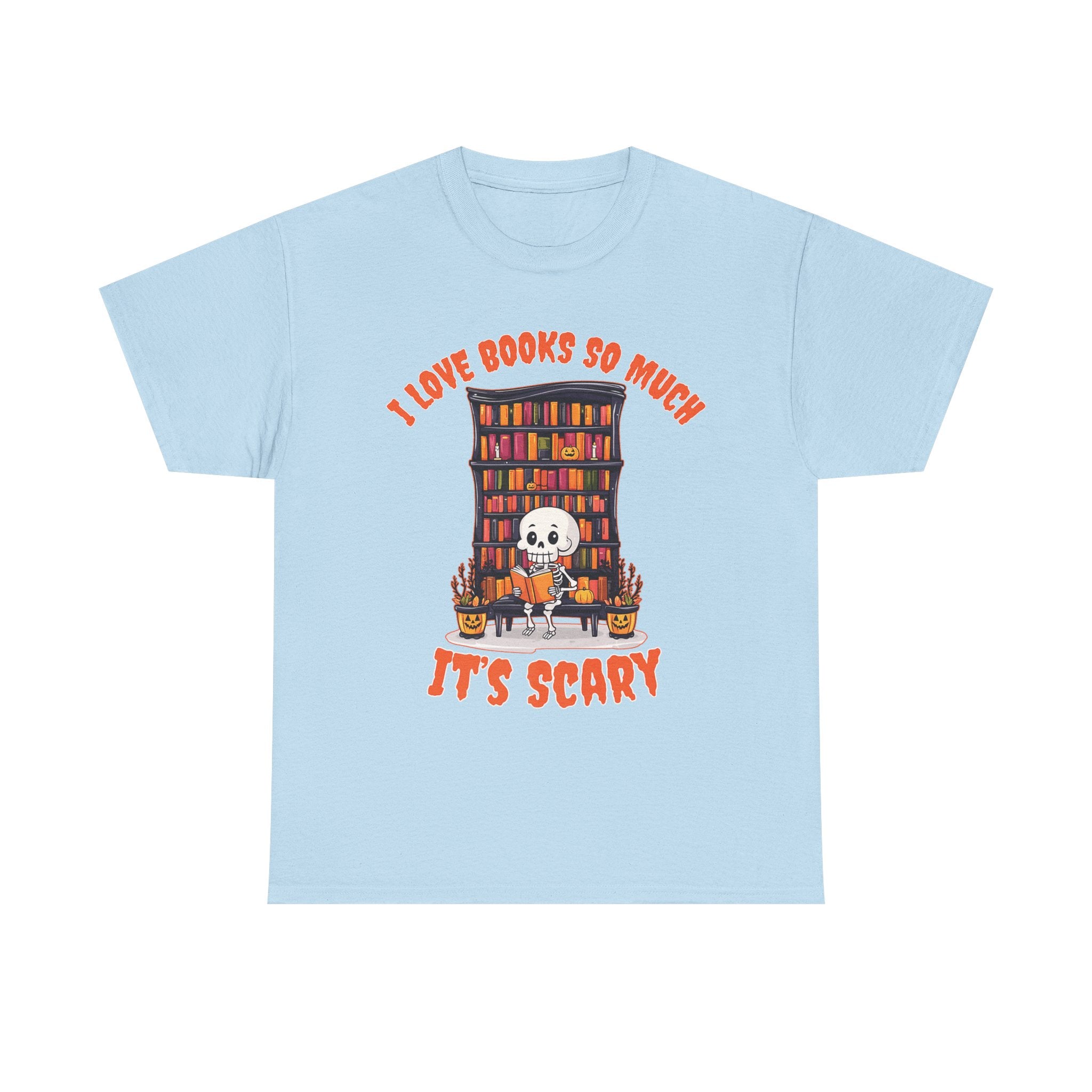 Funny Halloween Skeleton Book Lover Reading Adults Kids Book Premium T-Shirt