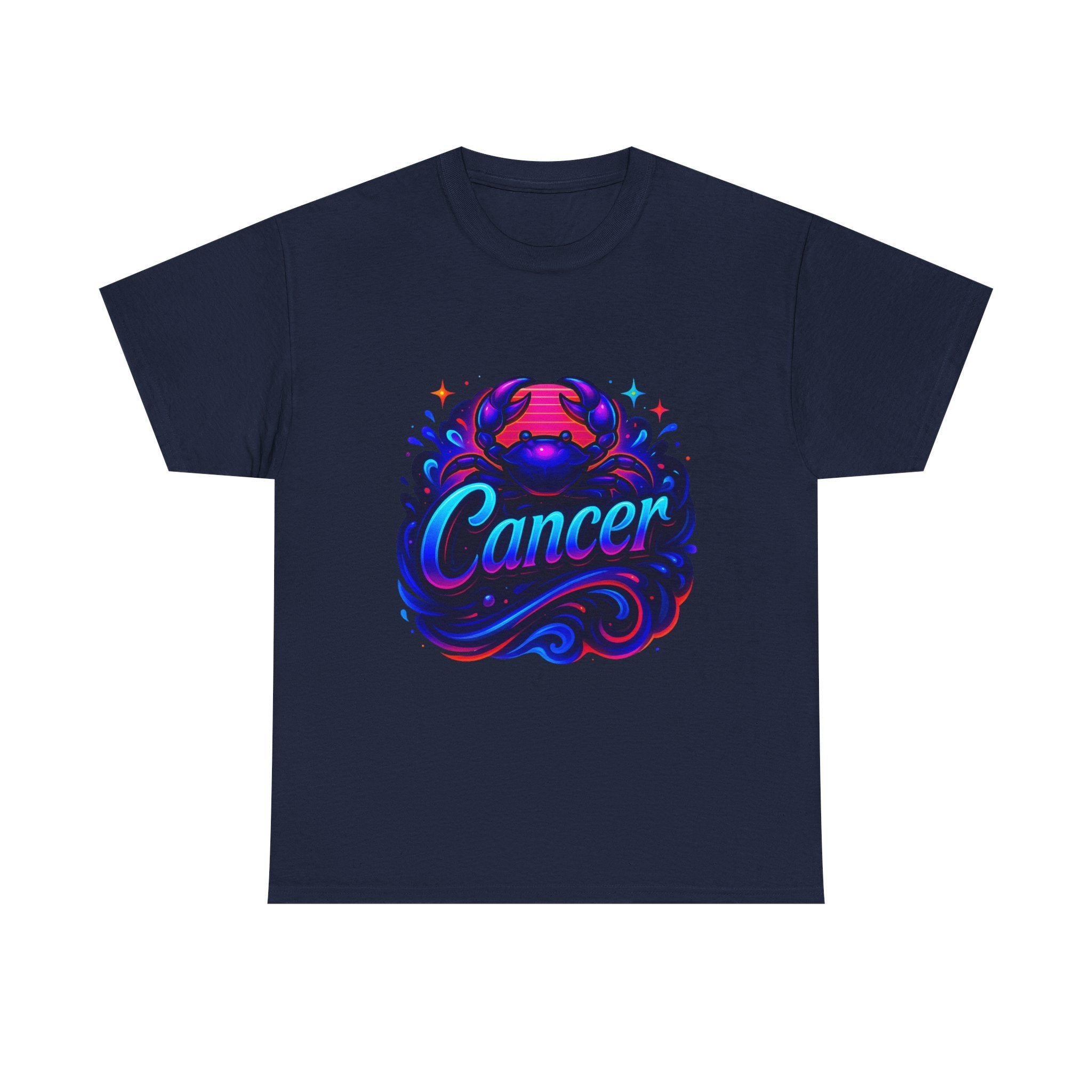 Neon Cancer Zodiac Tee