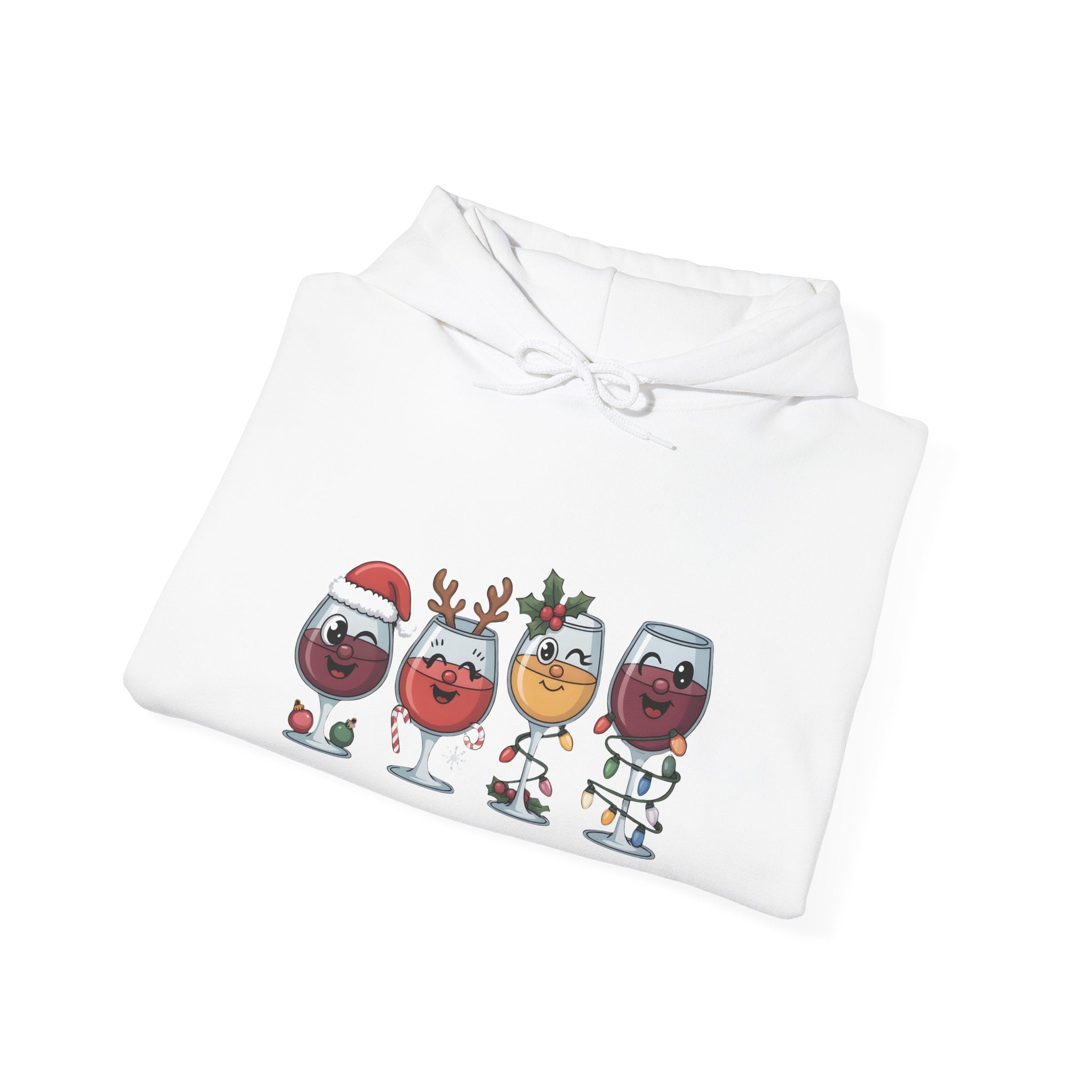 Christmas Wine Party Hoodie
