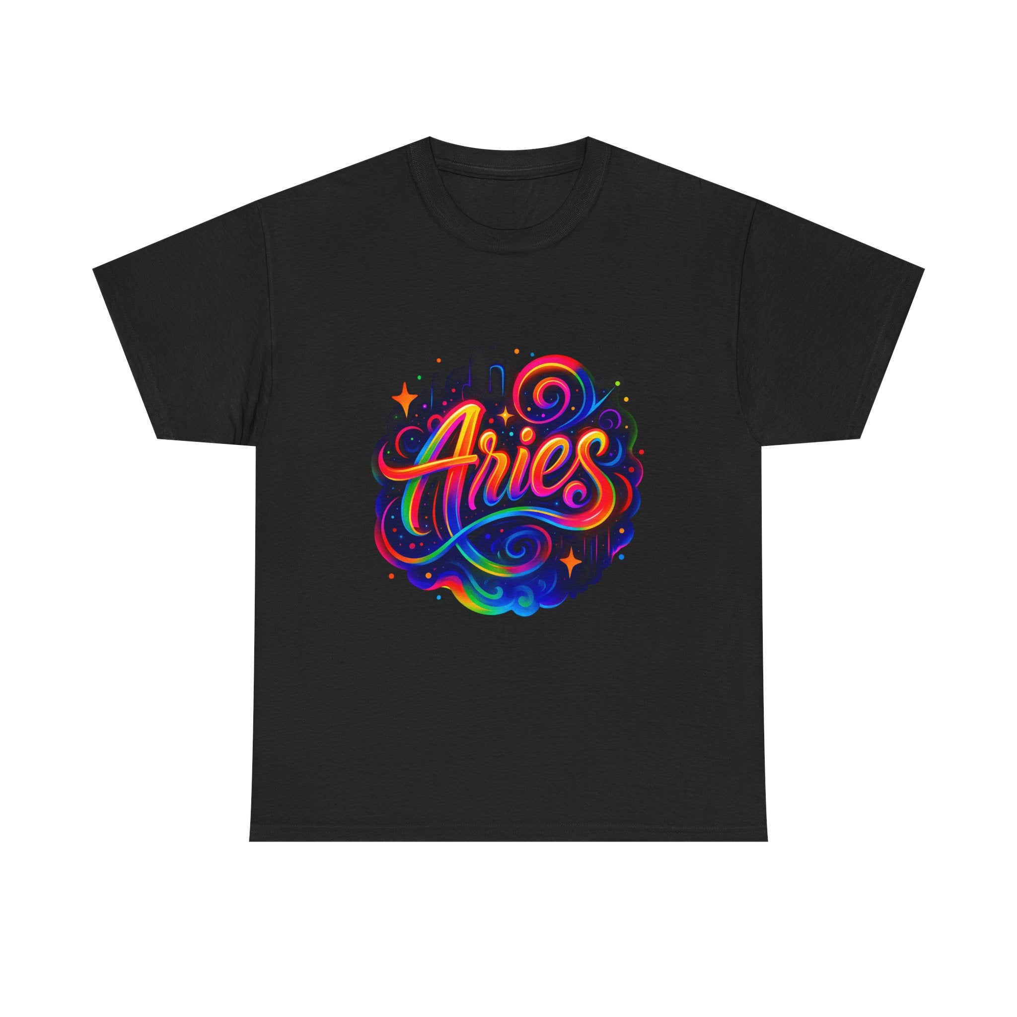 Neon Aries Zodiac Tee